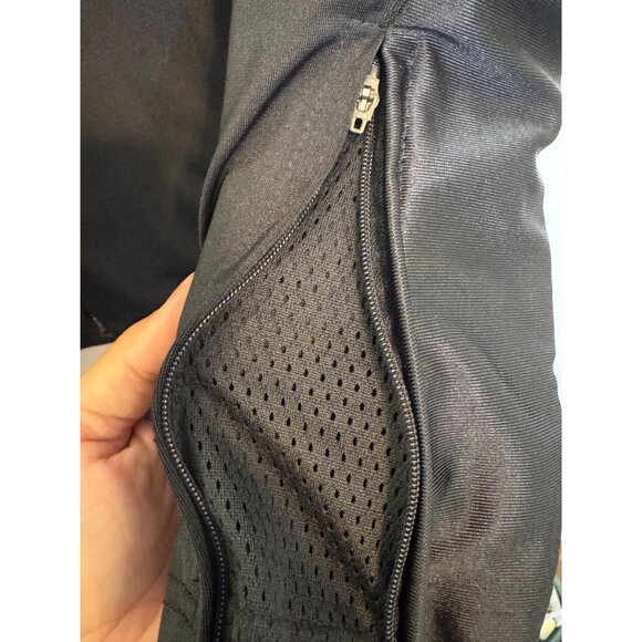 Nike Full-Zip Jacket Mens Size L Black Lightweight Polyester Made In Thailand - Picture 4 of 8